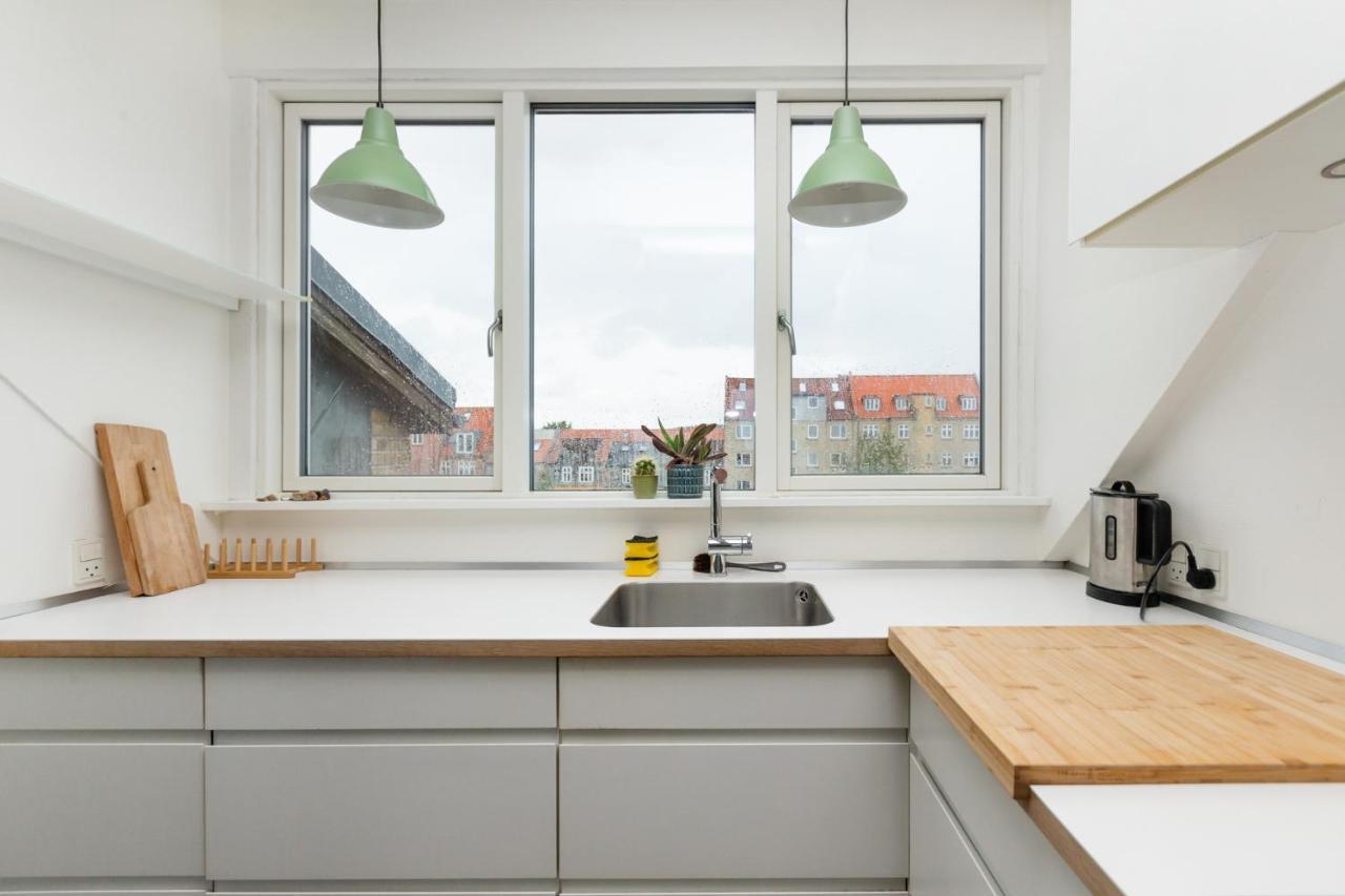 Come Stay In Penthouse With Room For 2-People Århus Exteriér fotografie